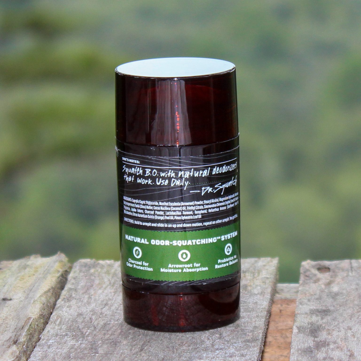 Dr. Squatch Pine Tar Deodorant 2.65 Oz – Primitive Guy