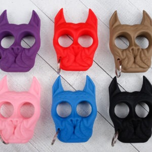 3D DAWG Head Resin Key Chain