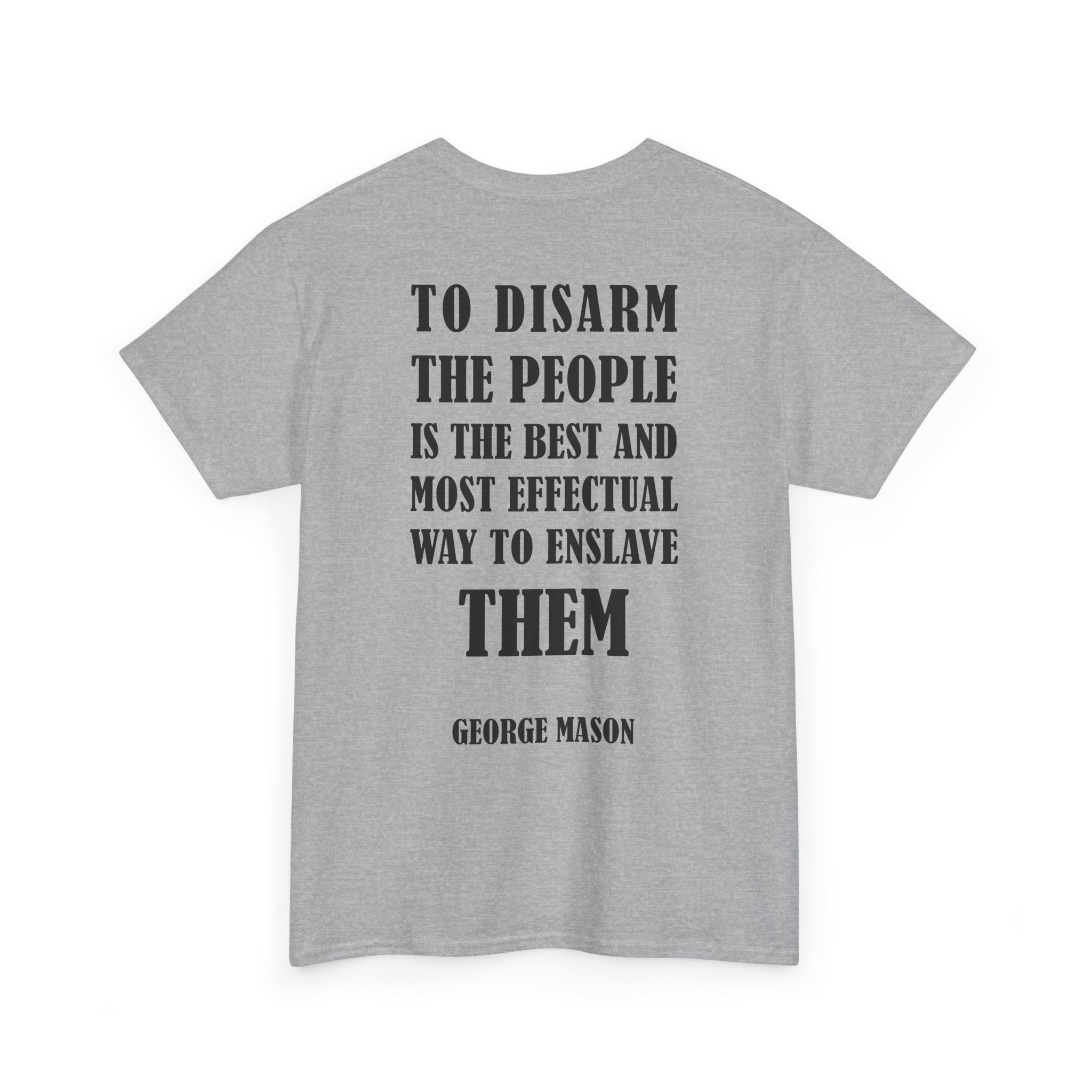 My Right To Carry Unisex Heavy Cotton T-Shirt - 2-Sided Bold 2nd Amendment Graphic Tee for Patriots & Freedom Lovers - Image 7