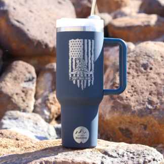 ULTIMATE Woodsman Don't Tread On Me Tumbler 40oz