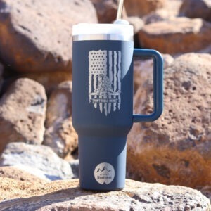 ULTIMATE Woodsman Don't Tread On Me Tumbler 40oz