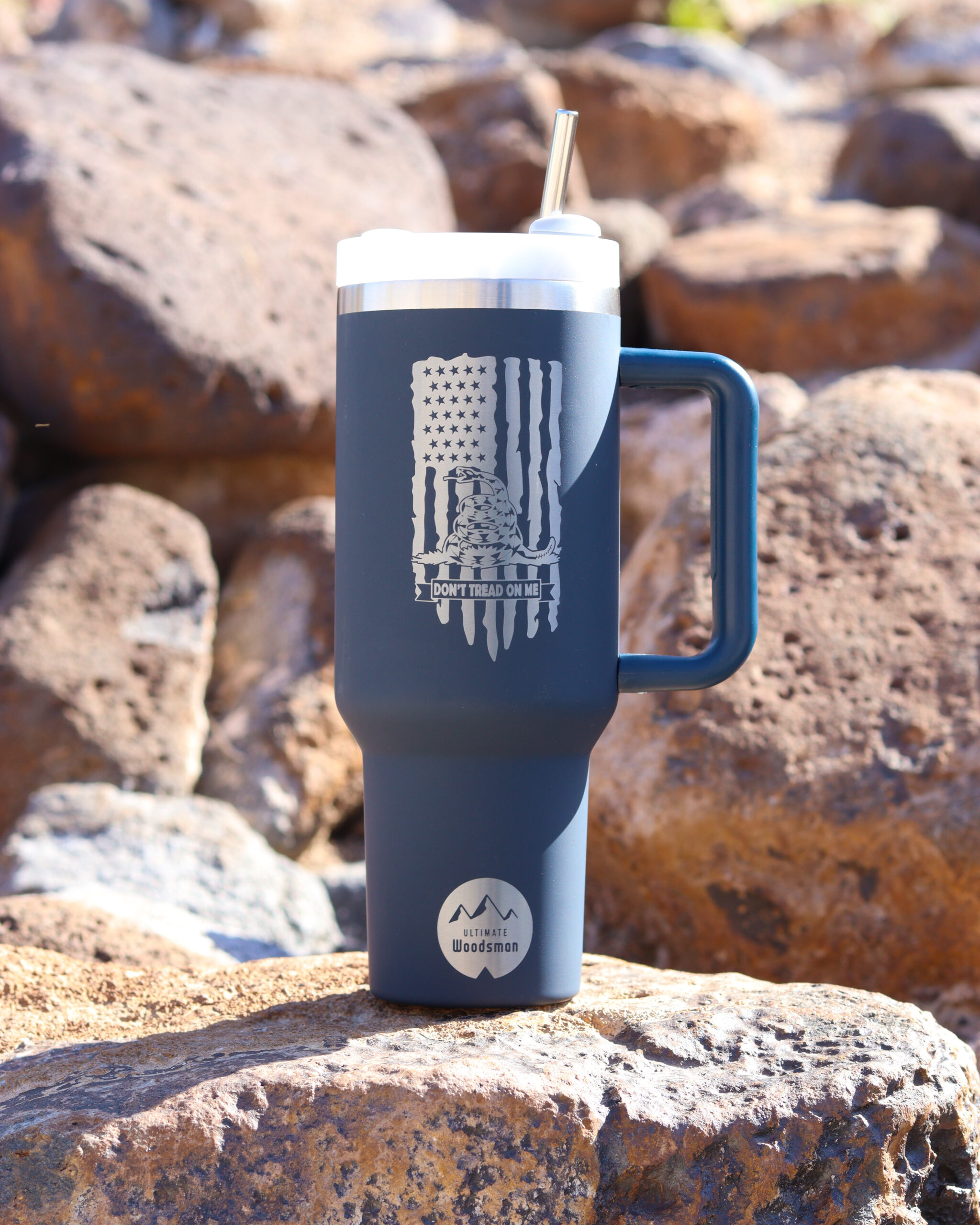 ULTIMATE Woodsman Don't Tread On Me Tumbler 40oz