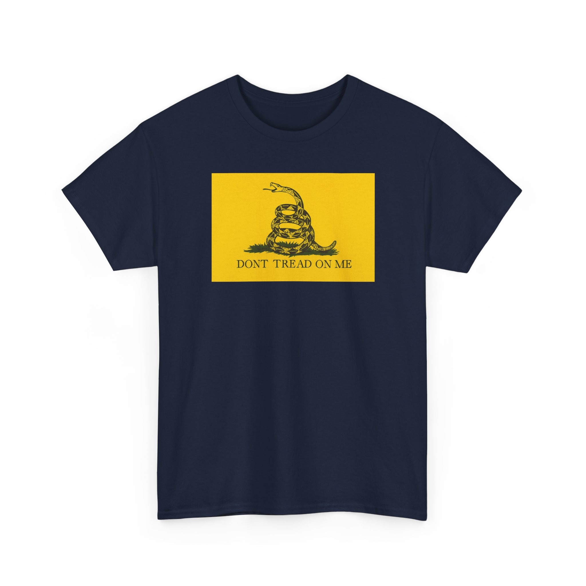 Don’t Tread on Me T-Shirt – Gadsden Flag Graphic Tee, Bold Patriotic Statement - Unisex Heavy Cotton Tee - Image 25