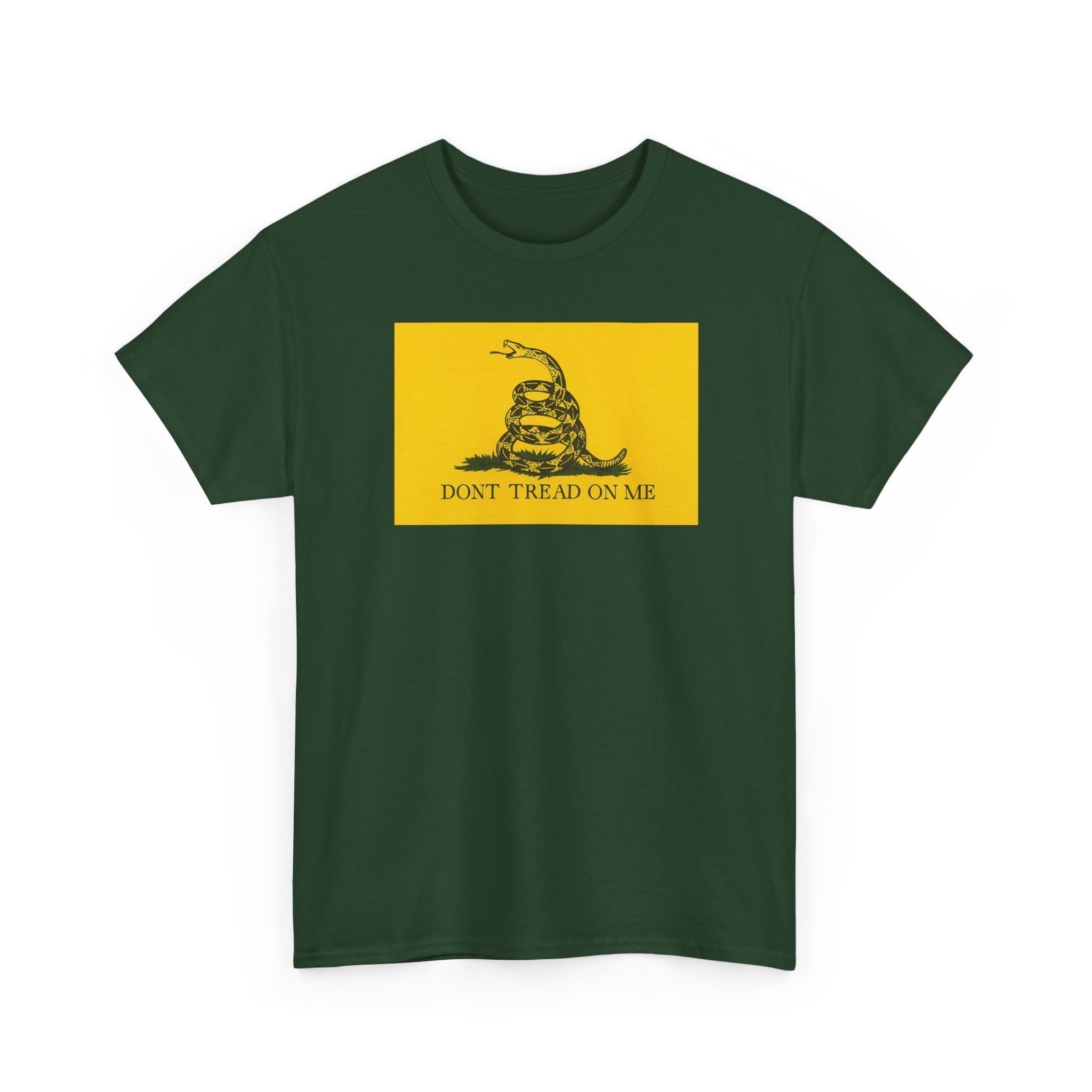 Don’t Tread on Me T-Shirt – Gadsden Flag Graphic Tee, Bold Patriotic Statement - Unisex Heavy Cotton Tee - Image 16