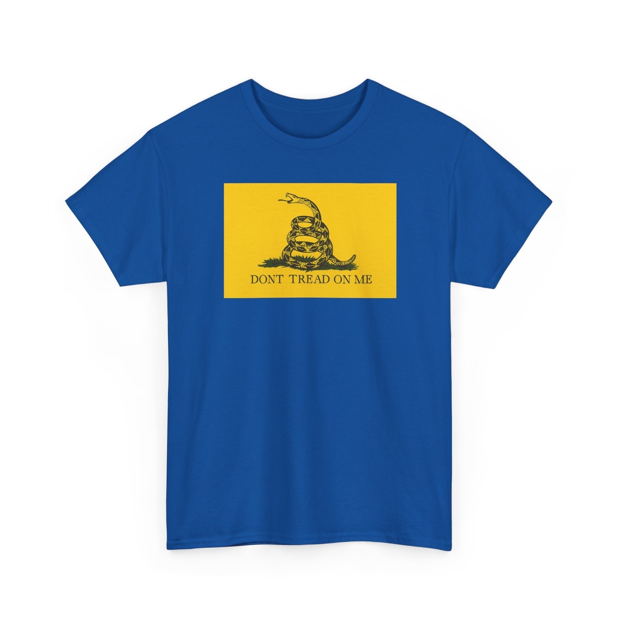 Don’t Tread on Me T-Shirt – Gadsden Flag Graphic Tee, Bold Patriotic Statement - Unisex Heavy Cotton Tee - Image 22