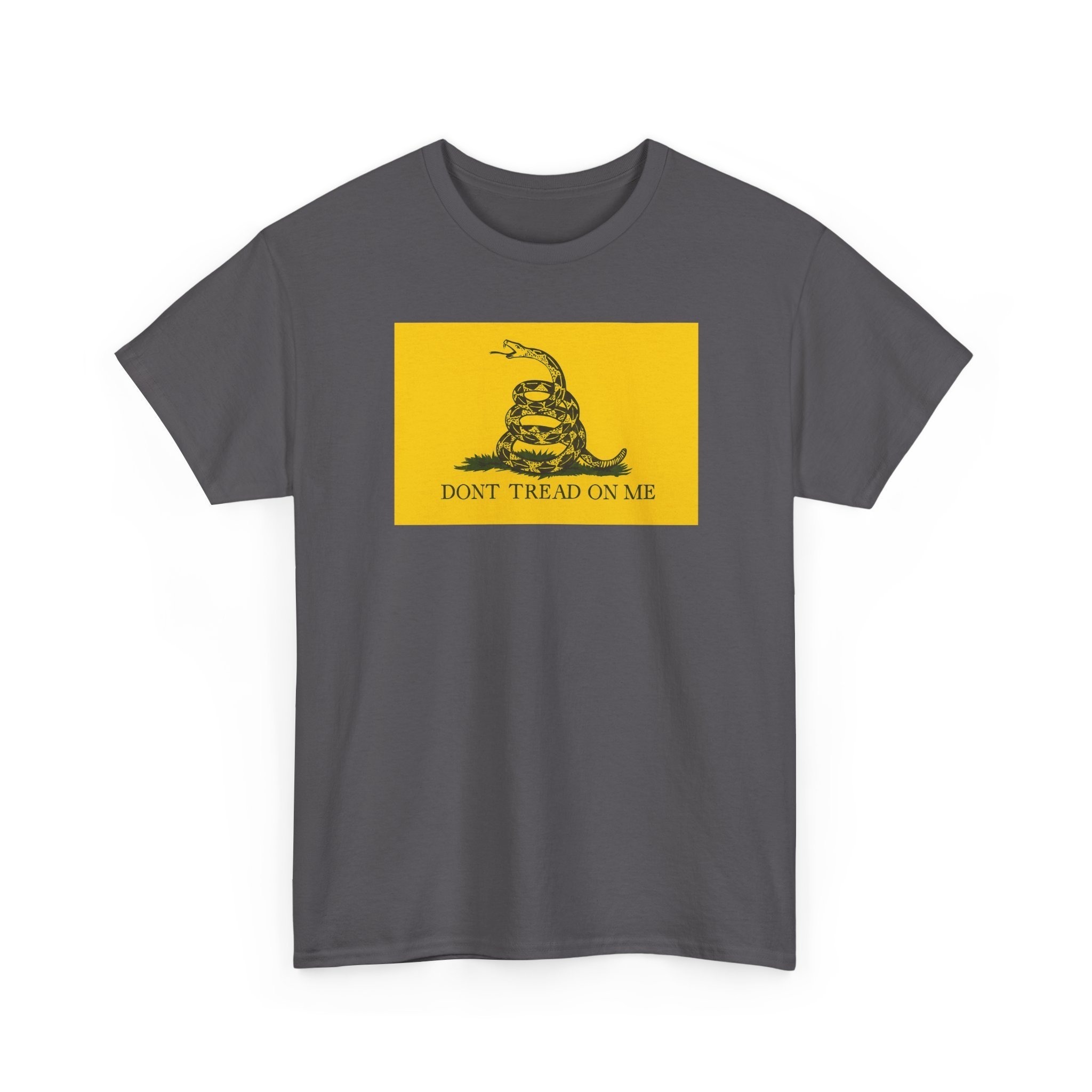 Don’t Tread on Me T-Shirt – Gadsden Flag Graphic Tee, Bold Patriotic Statement - Unisex Heavy Cotton Tee - Image 19