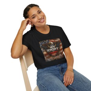 My Right to Carry T-Shirt — Patriotic Eagle Flag Concealed Carry Shirt