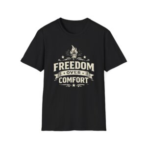 Freedom Over Comfort - Unisex Heavy Cotton Tee