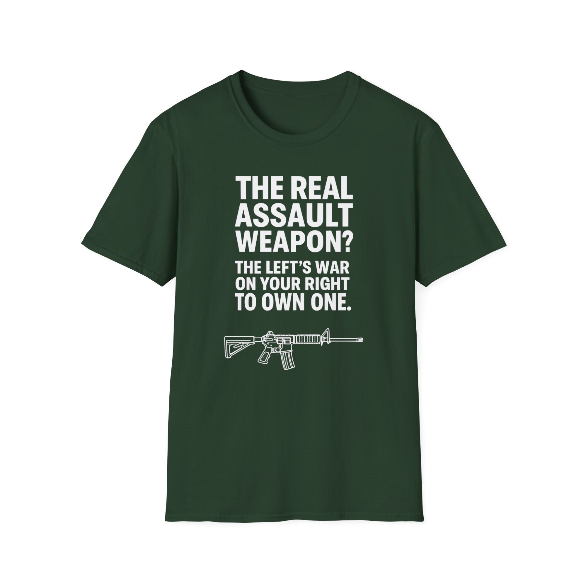 The Real Assault Weapon T-Shirt - Pro 2A Bold Statement Tee A102 - Image 3
