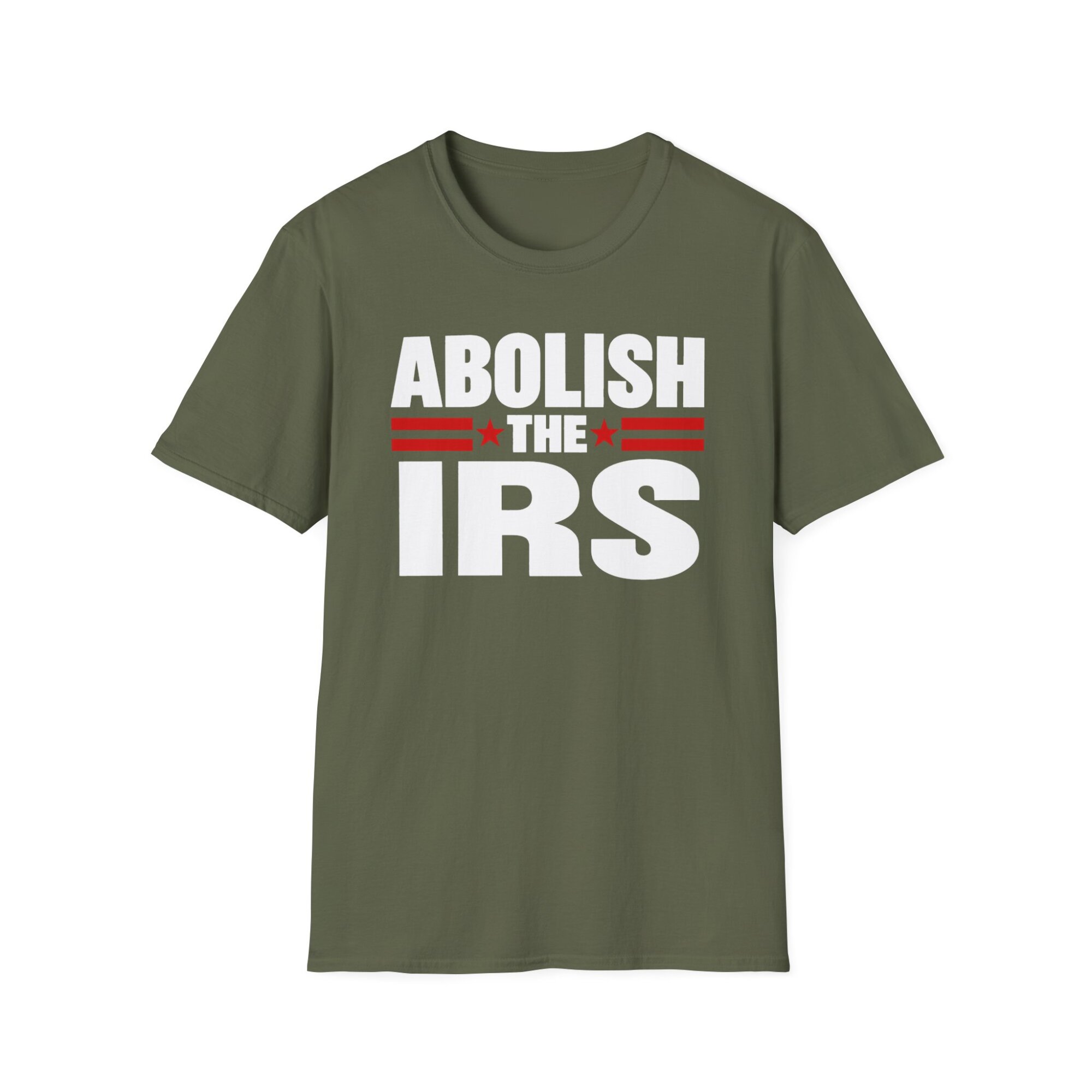 Abolish the IRS Political Statement T-Shirt A141 - Image 3