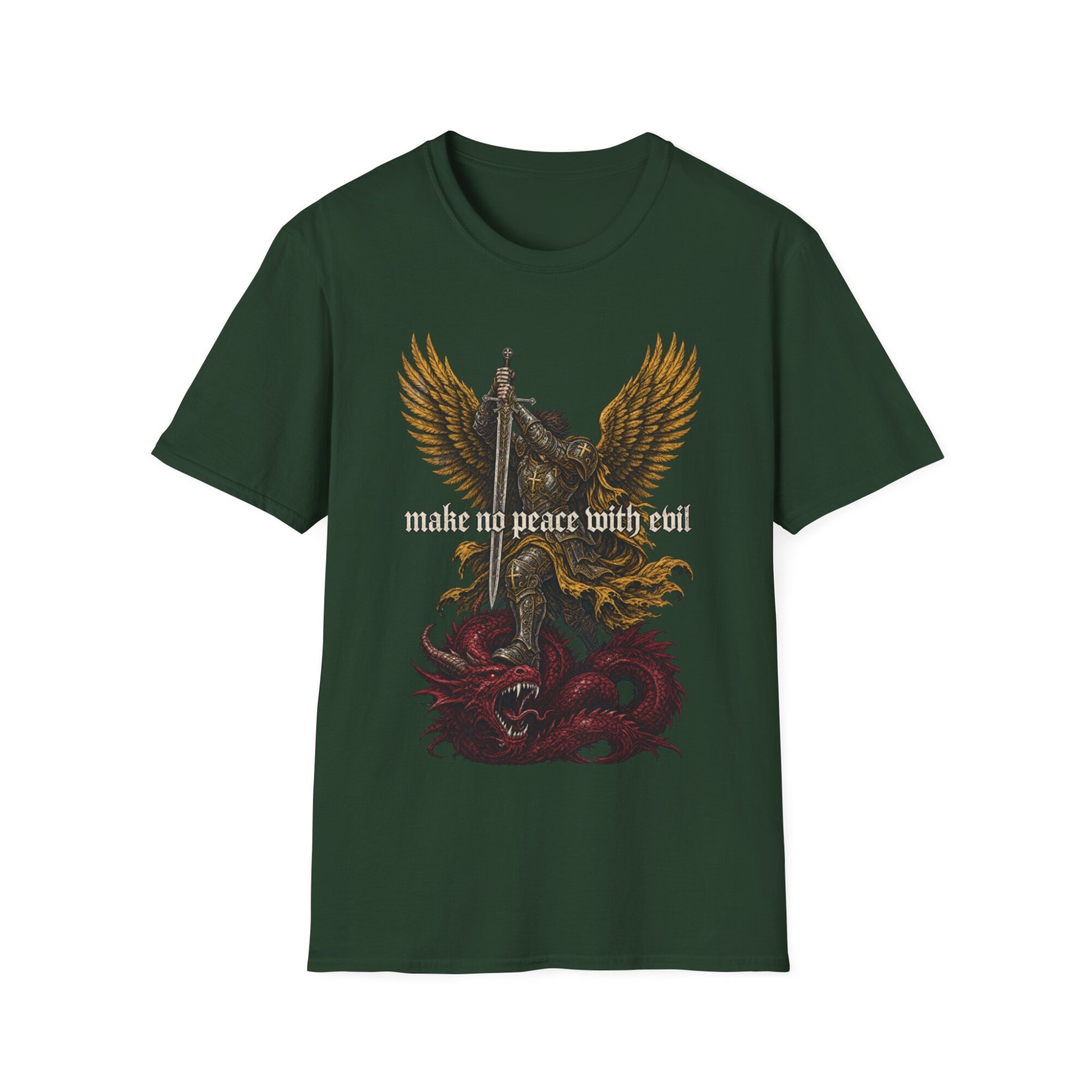 Three-Headed Dragon Mythical Creature T-Shirt C015 - Image 4