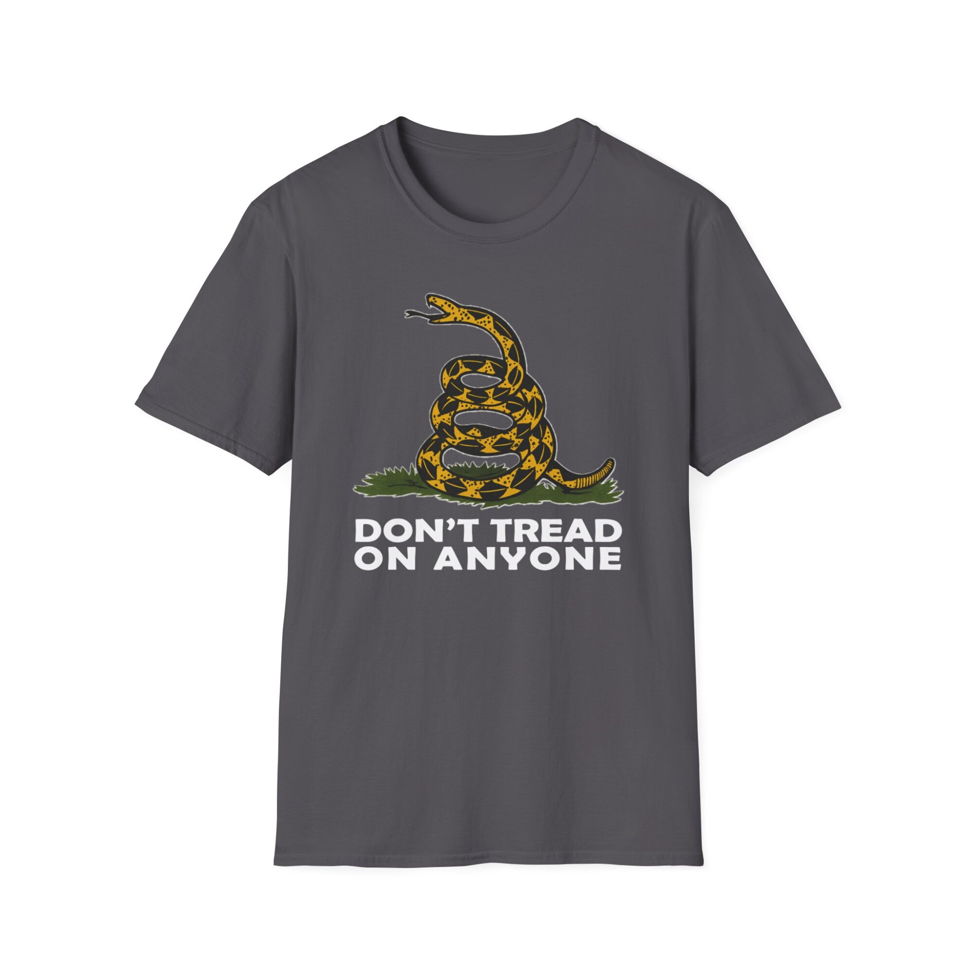 Dont Tread On Anyone T-Shirt - Modern Gadsden Flag Graphic - Libertarian Freedom Tee A321 - Image 5