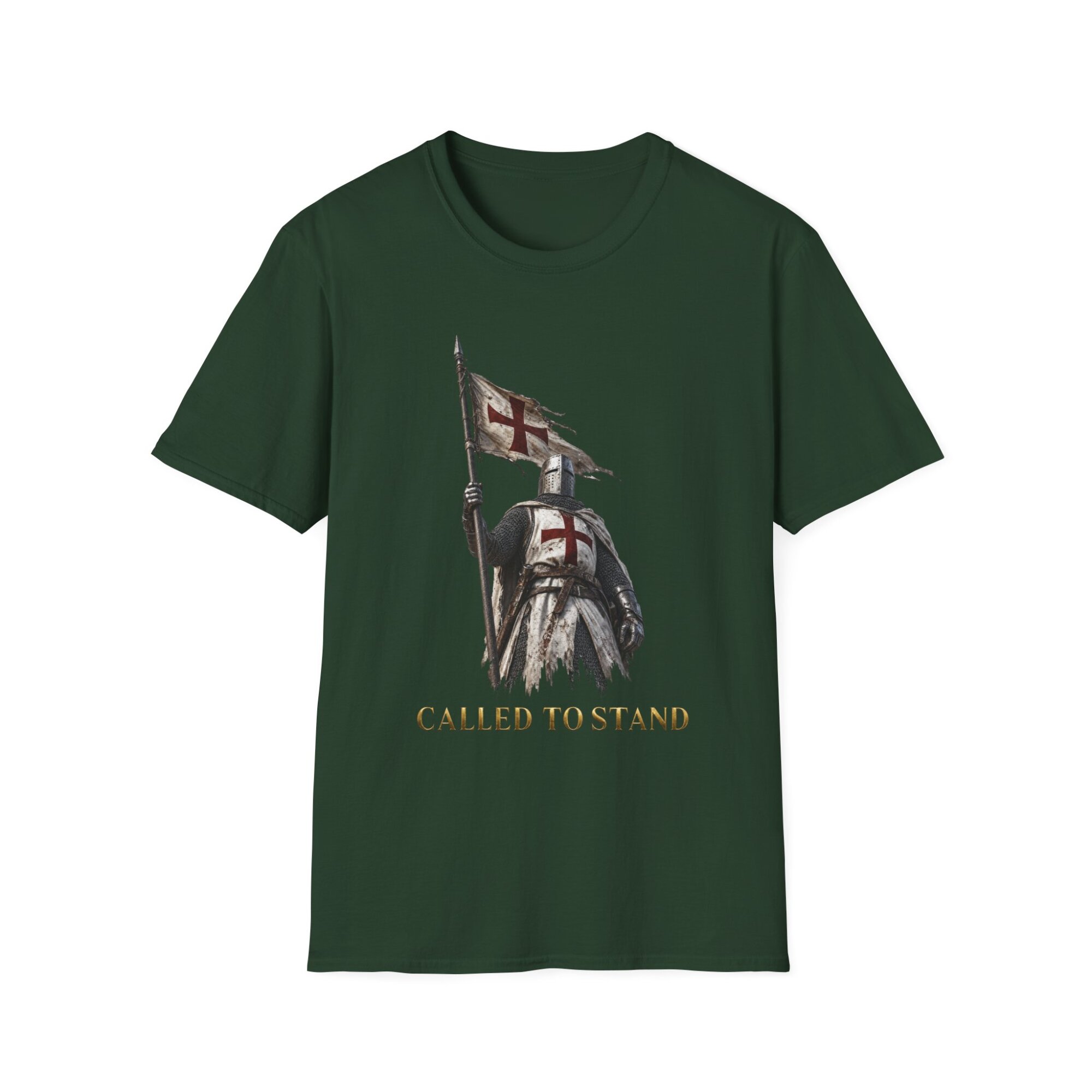 Knight Templar Called to Stand T-Shirt C001 - Image 4