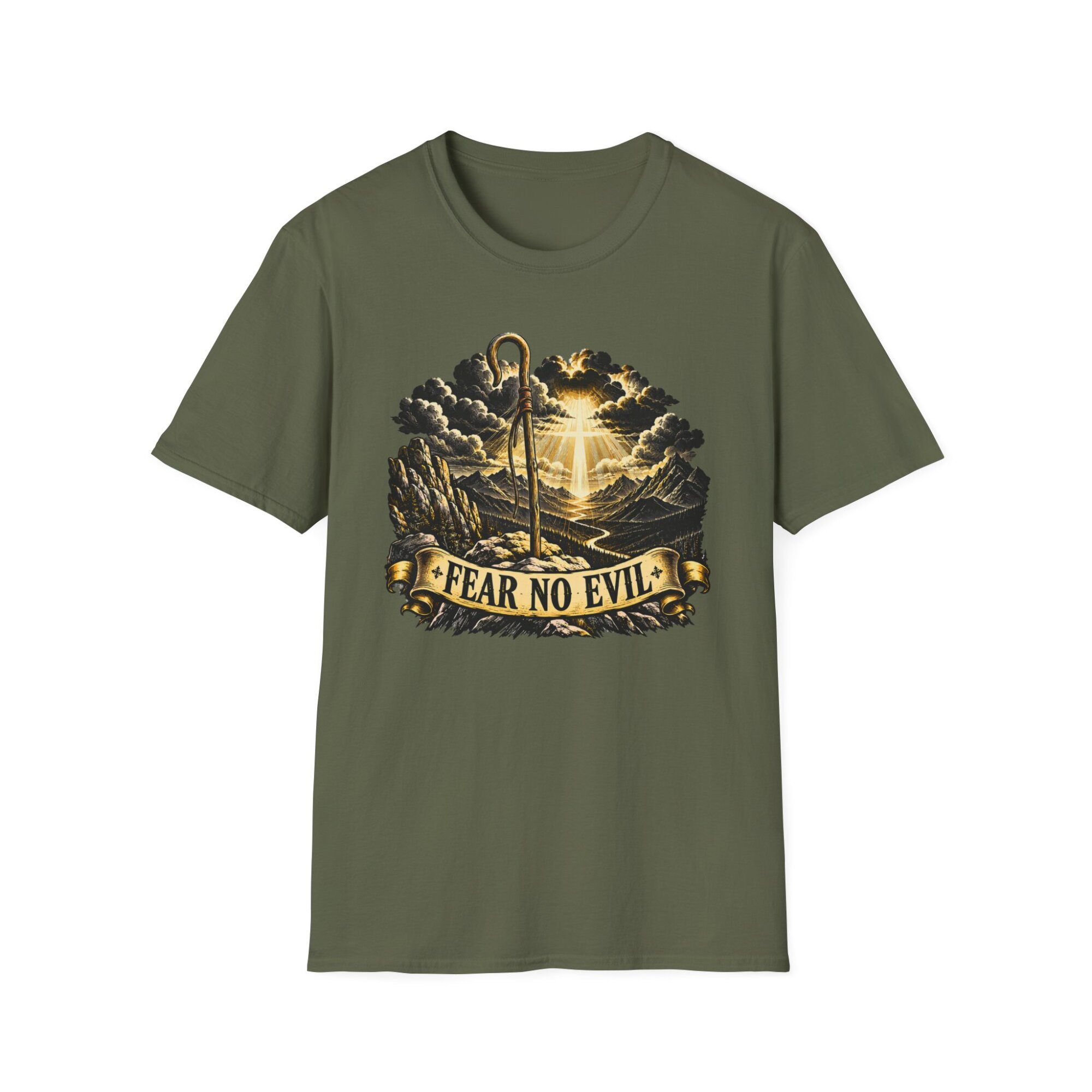 Fear No Evil Raven and Sunlight T-Shirt C019 - Image 4