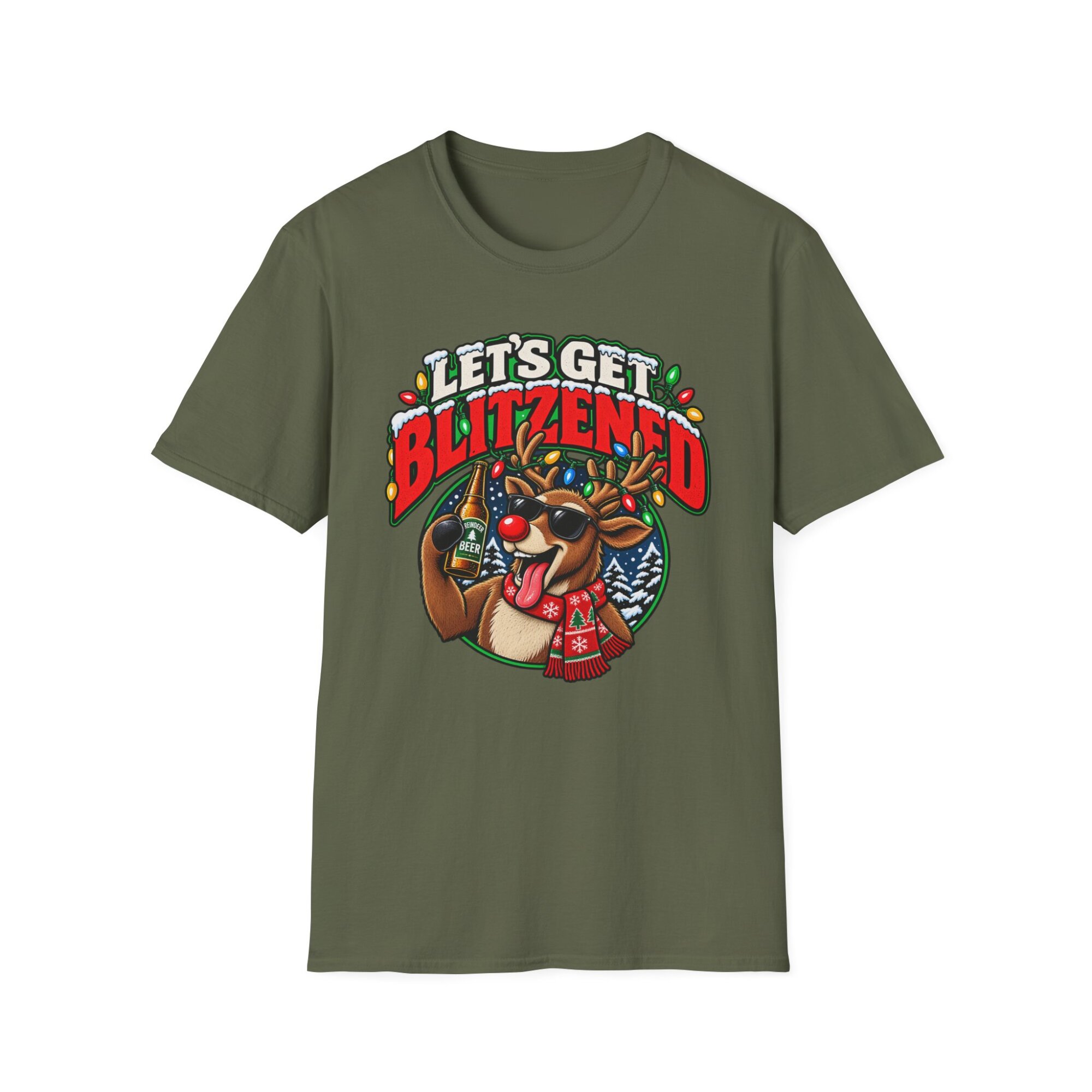 Let's Get Blitzed Football Fan T-Shirt S004 - Image 3