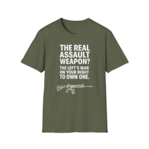 The Real Assault Weapon T-Shirt - Pro 2A Bold Statement Tee A102