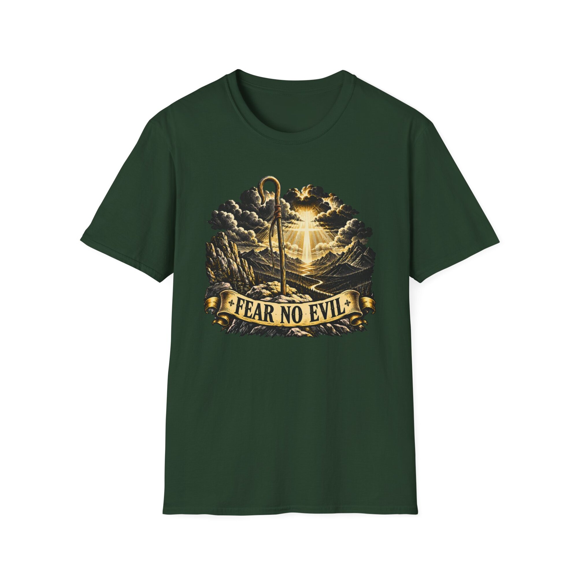 Fear No Evil Raven and Sunlight T-Shirt C019 - Image 5
