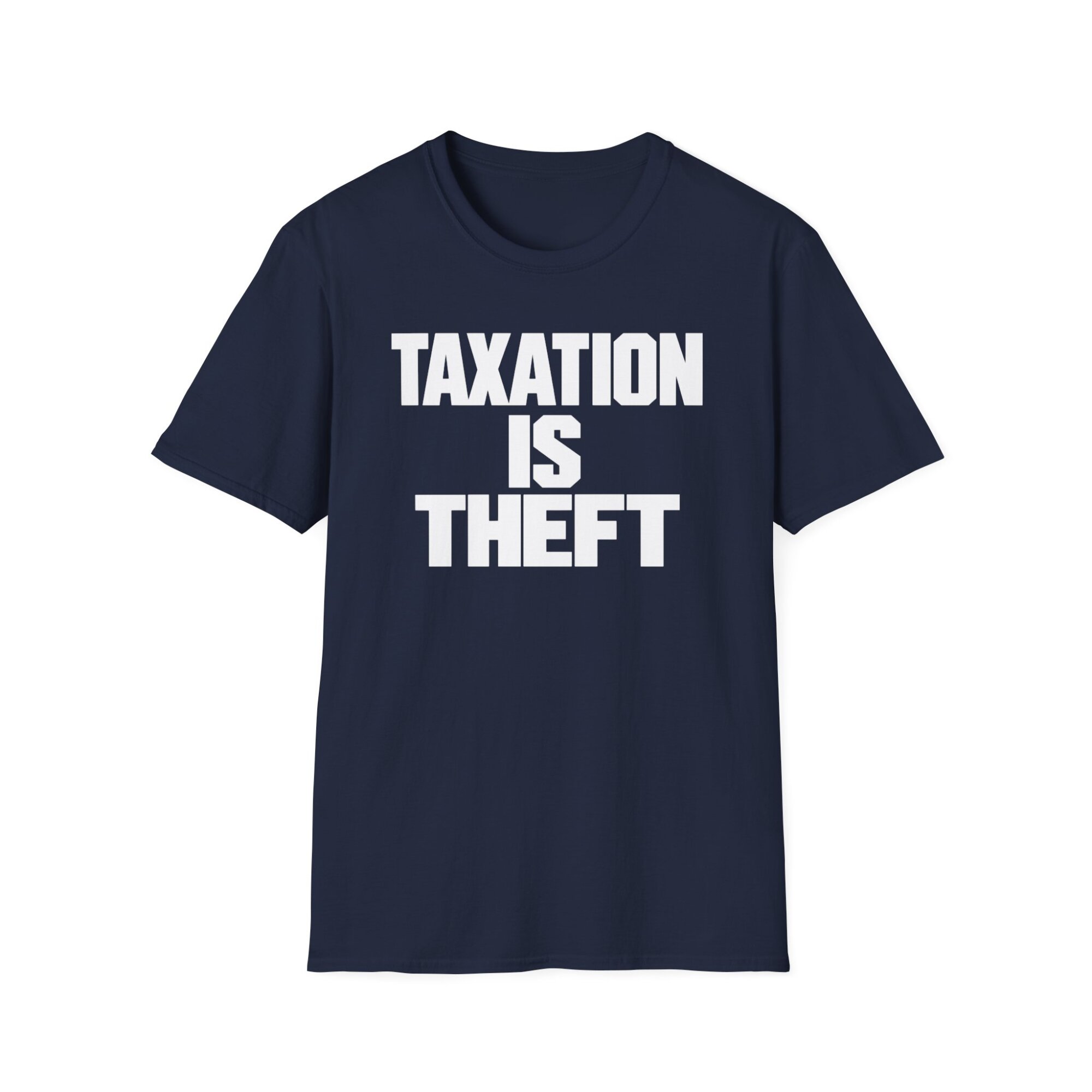 Taxation Is Theft T-Shirt - Bold Libertarian Graphic Tee P005 - Image 6