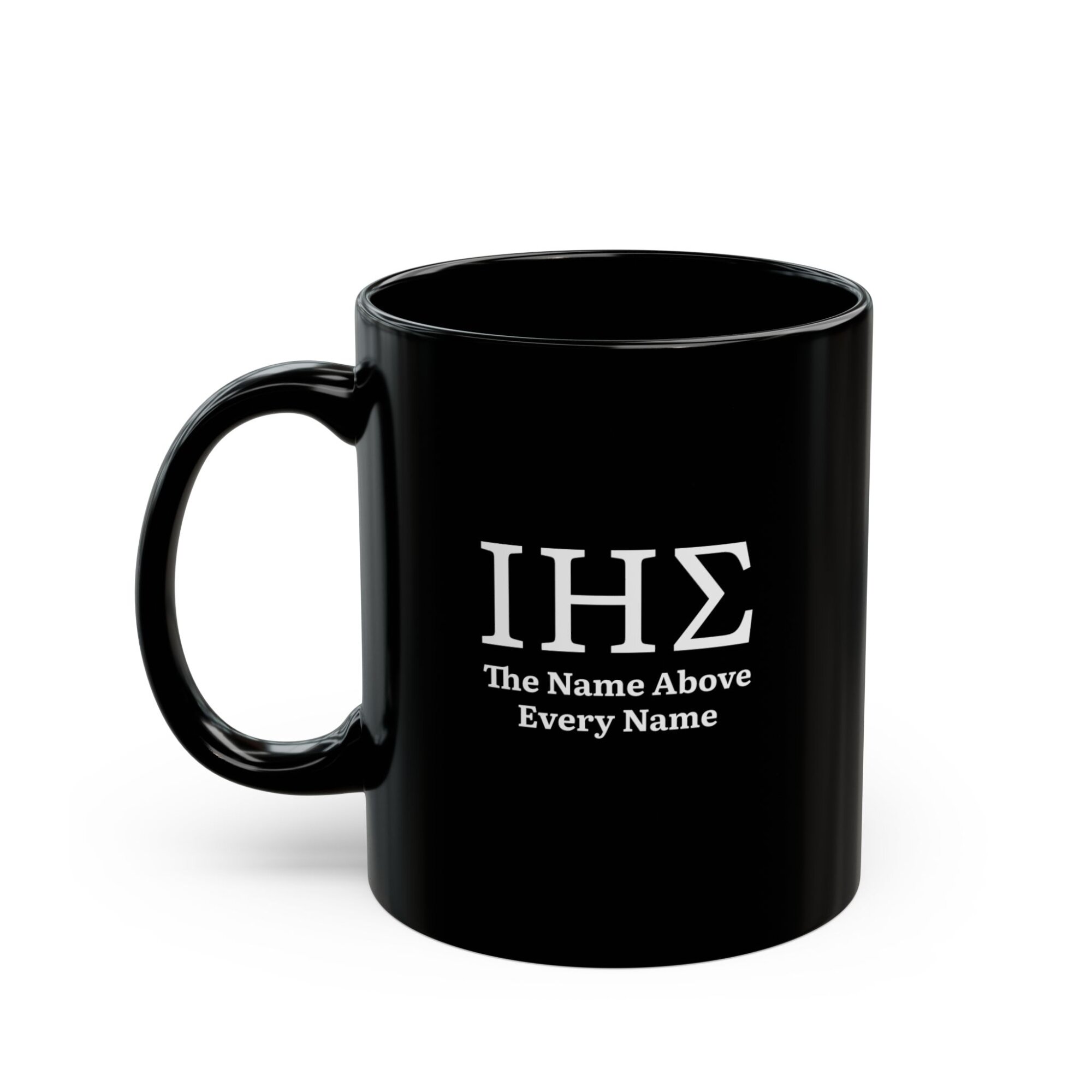 Mug - Greek Christogram - The Name Above Every Name - Christian Coffee Cup - Faith Gift - Bible Verse Mug 11oz - Image 6