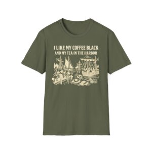 Black Coffee - Boston Tea Party Tee shirt