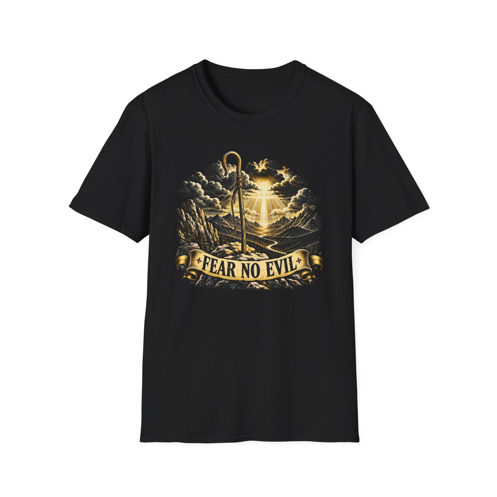 Fear No Evil Raven and Sunlight T-Shirt C019 - Image 3