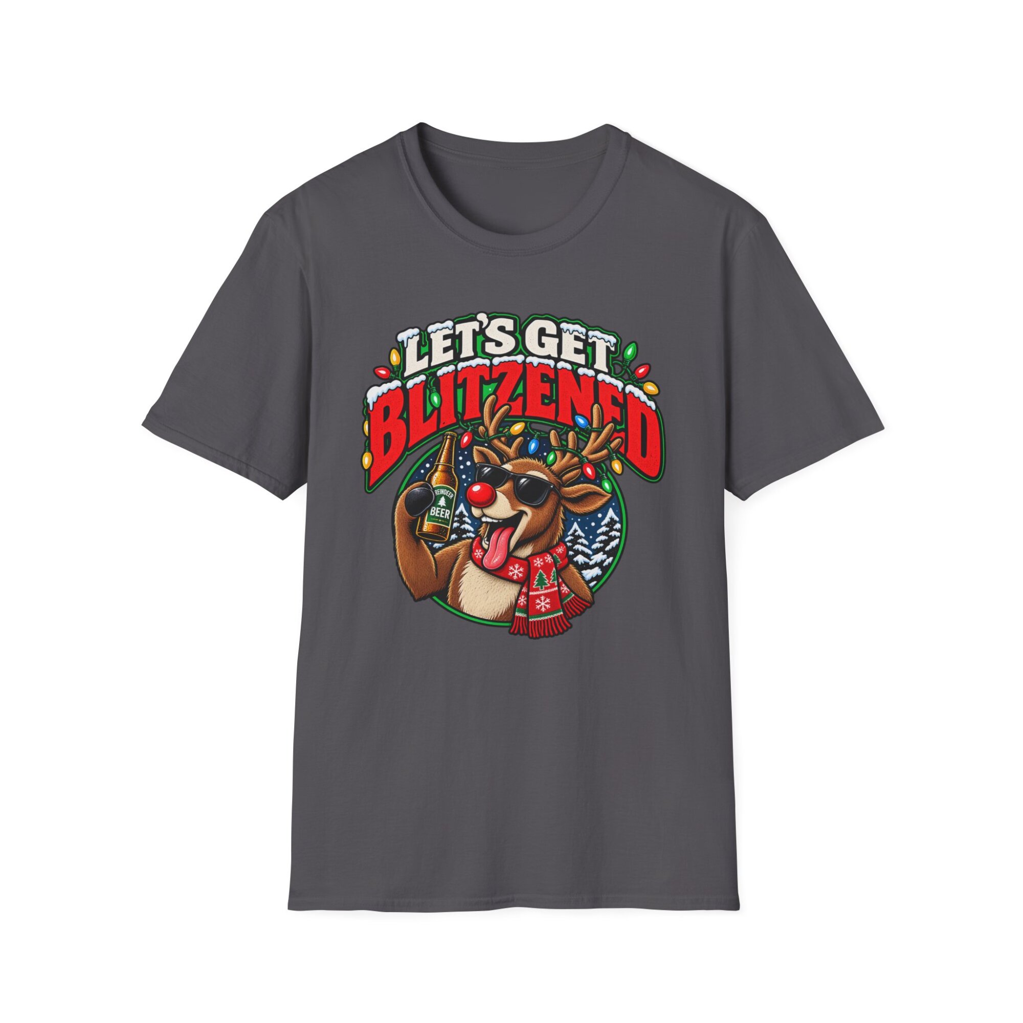 Let's Get Blitzed Football Fan T-Shirt S004 - Image 5