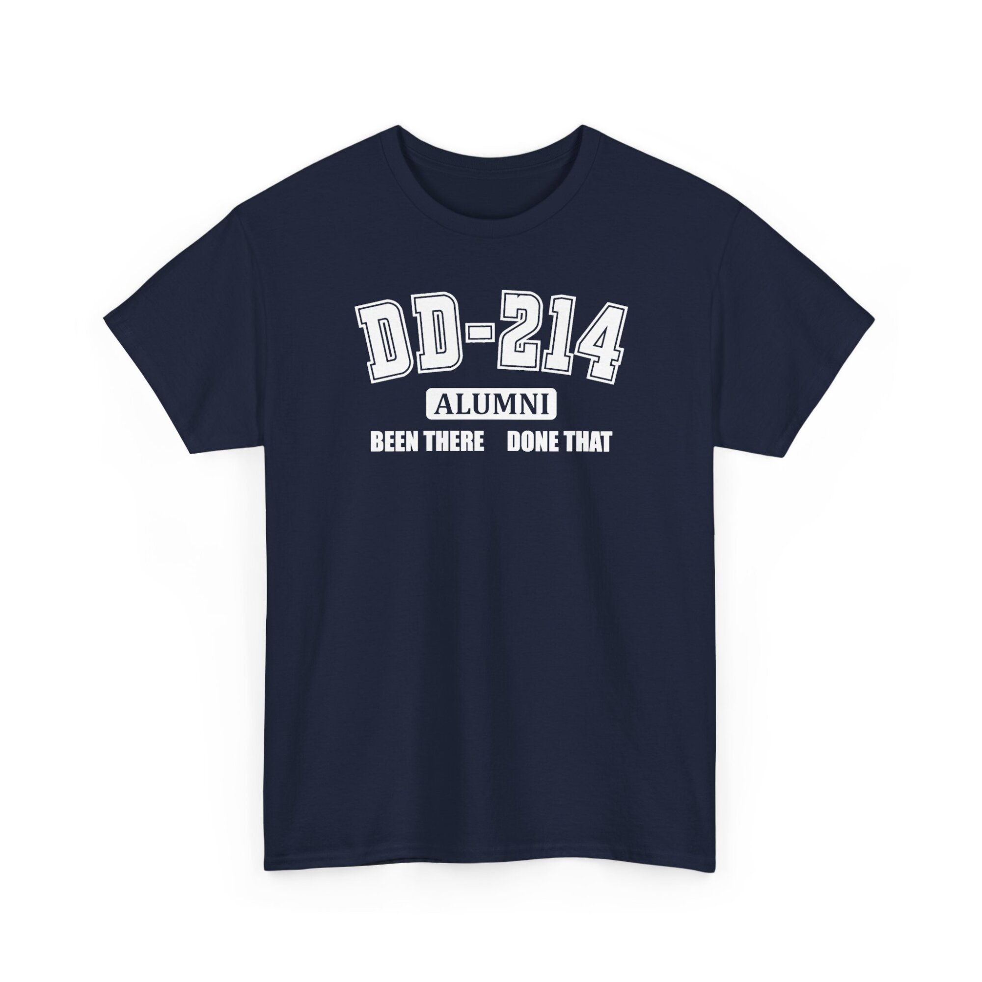 DD-214 Veteran T-Shirt | Military Service Pride Tee - Unisex Heavy Cotton Tee - Image 9