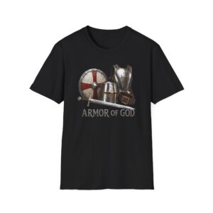 Armor of God Shield and Armor T-Shirt C010