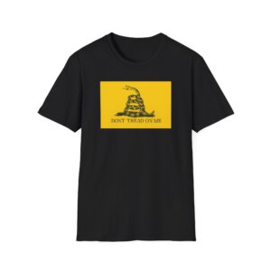 Dont Tread on Me T-Shirt - Gadsden Flag Graphic Tee, Bold Patriotic Statement - A087