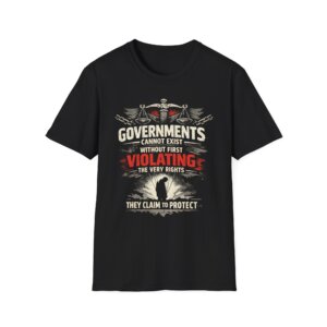 Government vs Rights Tee shirt