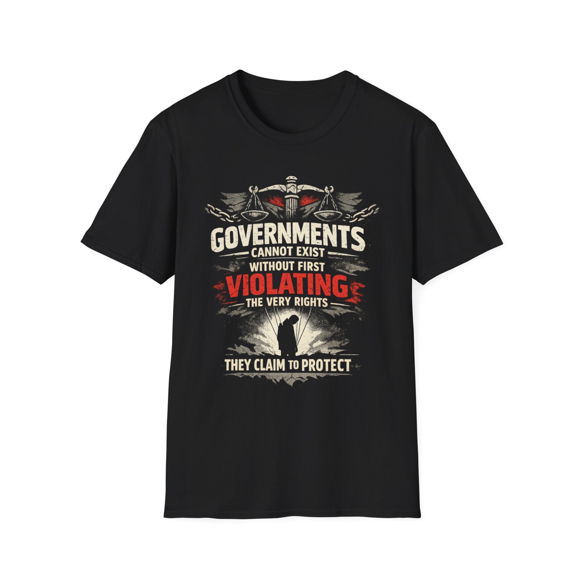 Government vs Rights Tee shirt