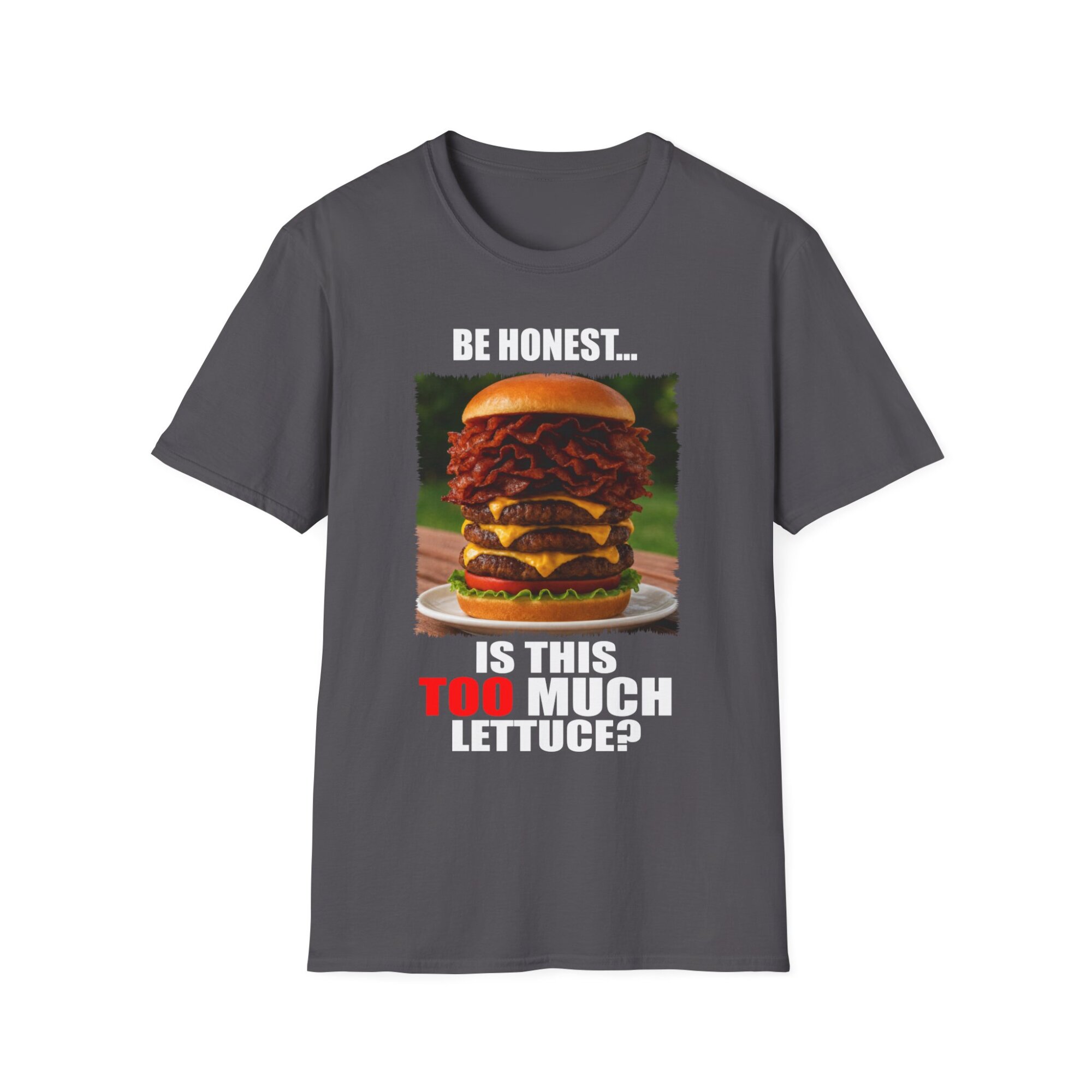 Stacked with Freedom - Bacon Cheeseburger T-Shirt - A080 - Image 5