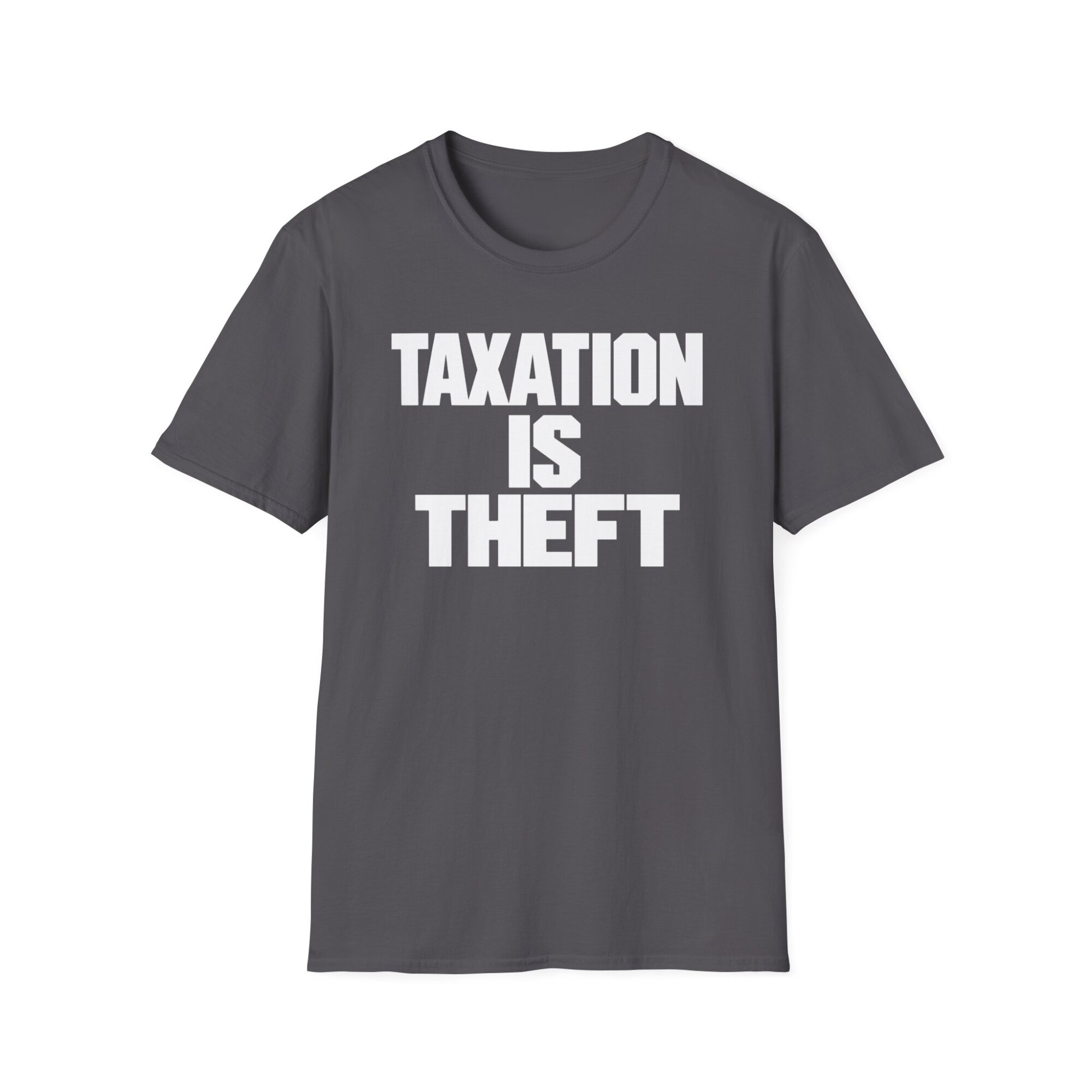 Taxation Is Theft T-Shirt - Bold Libertarian Graphic Tee P005 - Image 5
