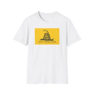 Dont Tread on Me T-Shirt - Gadsden Flag Graphic Tee, Bold Patriotic Statement - A087
