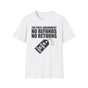 The First Amendment T-Shirt A033