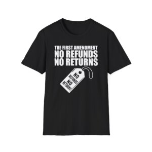 The First Amendment T-Shirt A033