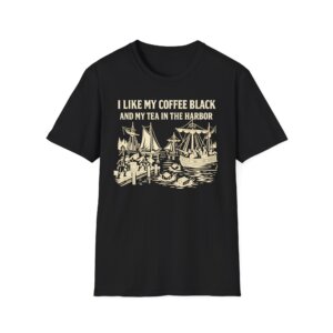 Black Coffee - Boston Tea Party Tee shirt