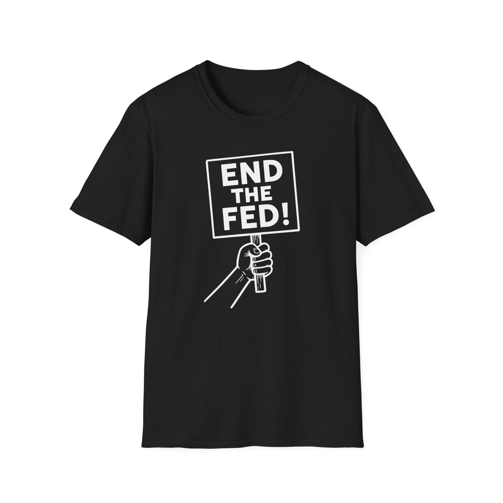 End the FED T-Shirt - Bold Liberty Statement, Anti-Federal Reserve Graphic Tee - A086 - Image 2