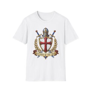 Defender of the Cross Knight Crest T-Shirt C009