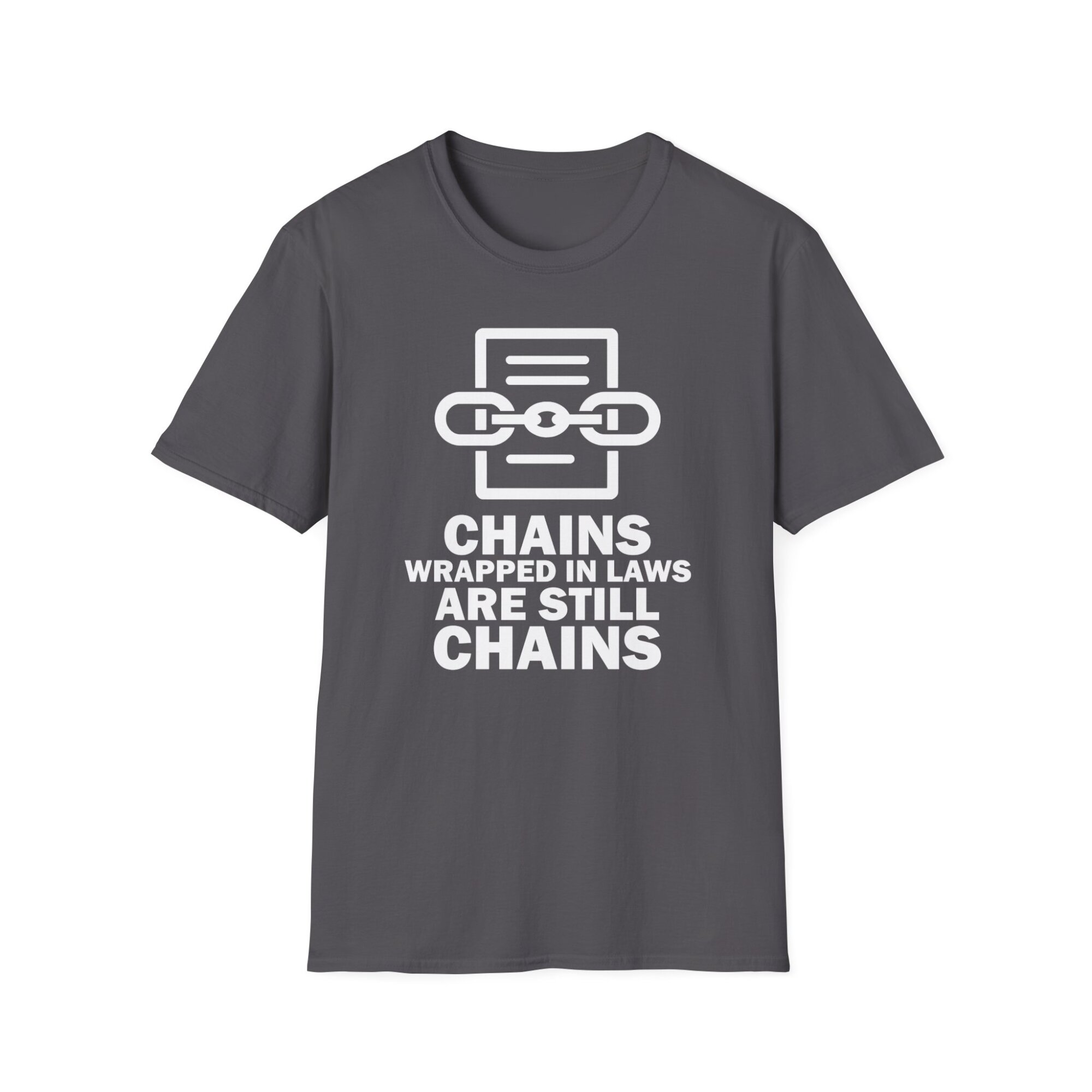 Chains Wrapped in Laws Liberty Tee - A039 - Image 13