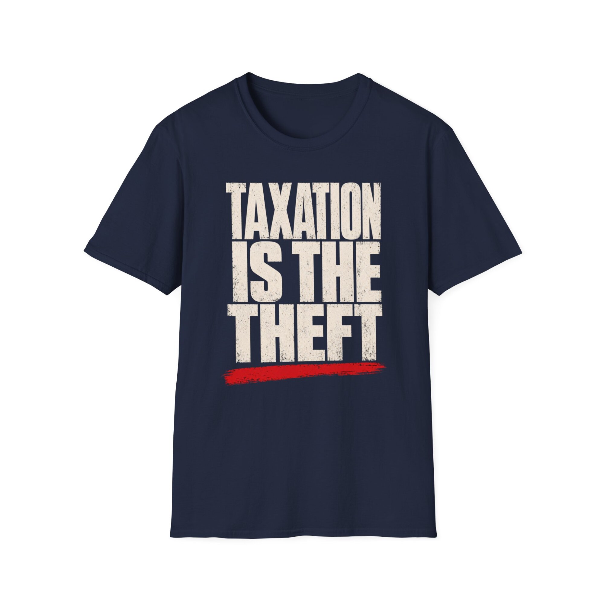 Taxation Is Theft Political Slogan T-Shirt P001 - Image 6