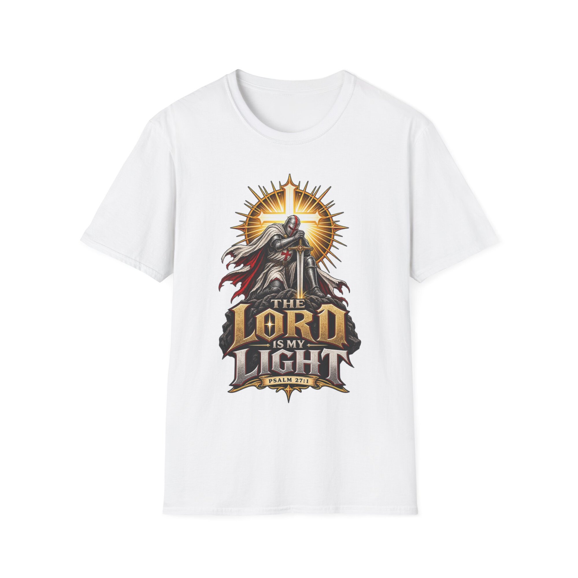 The Lord Is My Light Christian T-Shirt C017