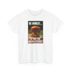 Stacked with Freedom - Bacon Cheeseburger T-Shirt - Bold Graphic Tee for Food Lovers & Liberty Fans - Unisex Heavy Cotton Tee