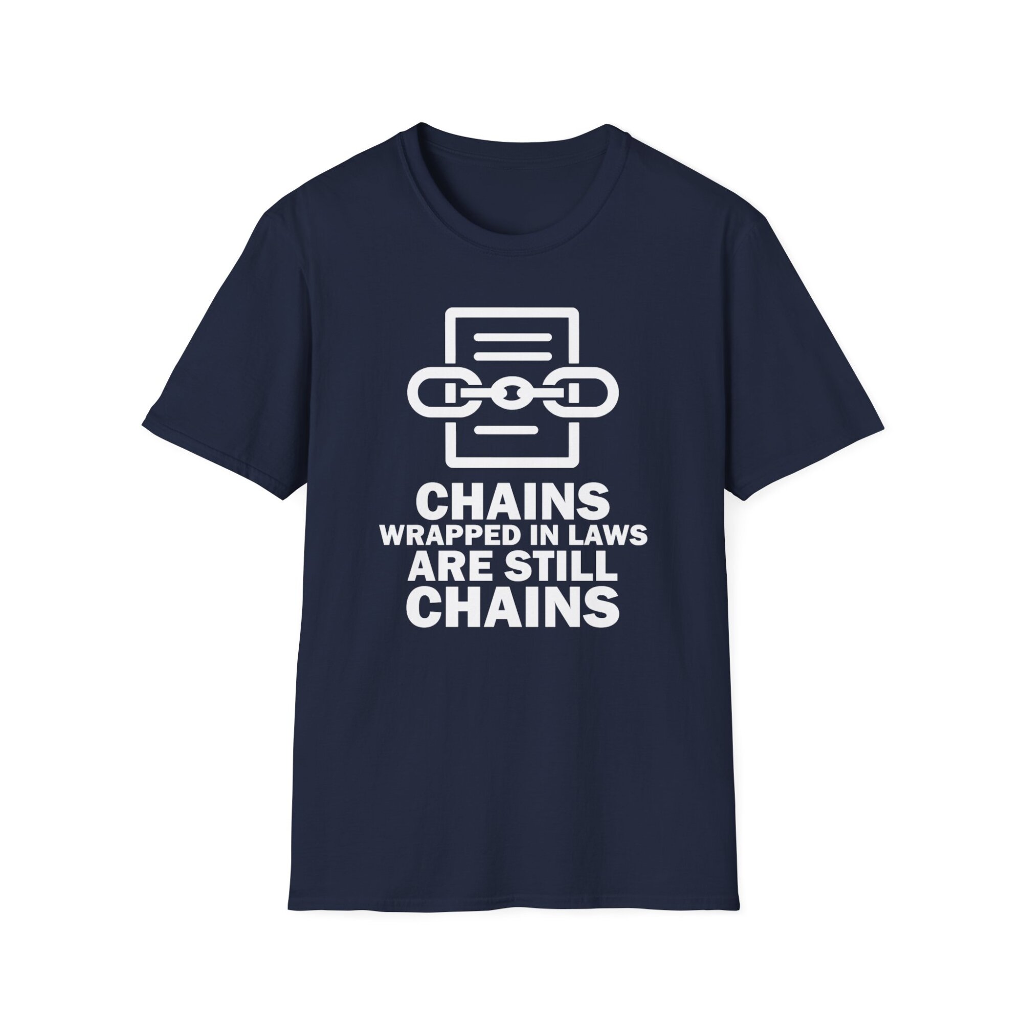 Chains Wrapped in Laws Liberty Tee - A039 - Image 17