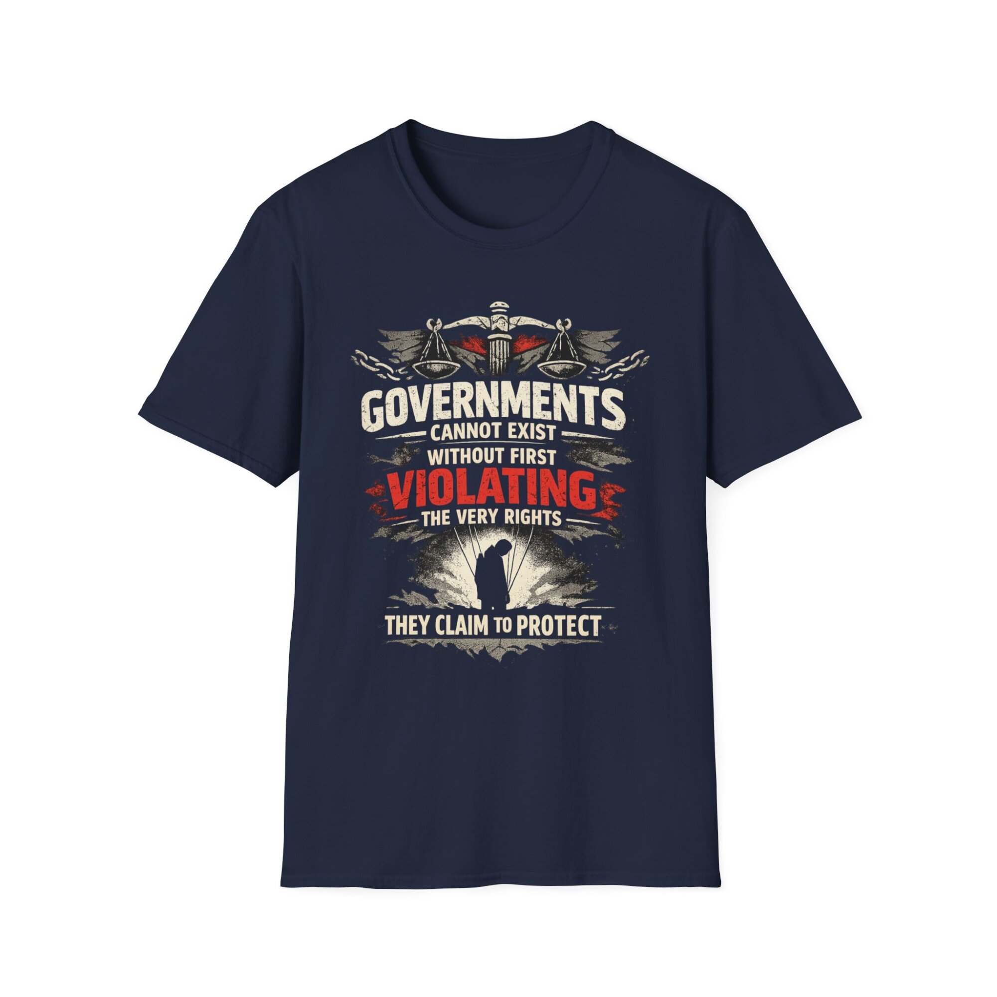 Government vs Rights Tee shirt - Image 4