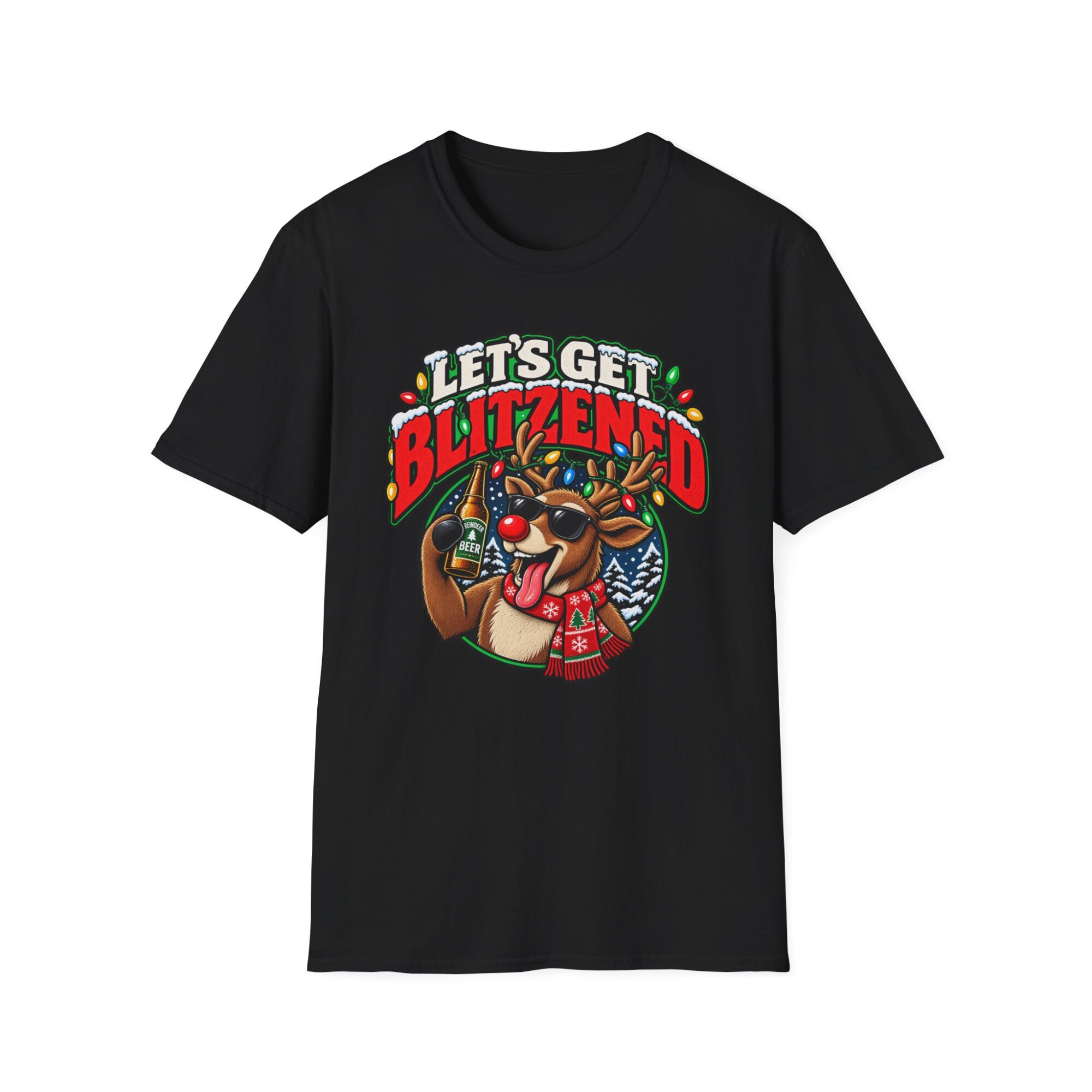 Let's Get Blitzed Football Fan T-Shirt S004 - Image 2